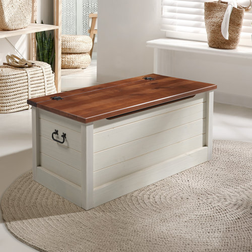 Red Barrel Studio® Solid Wood Blanket Chest & Reviews Wayfair